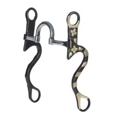 NRS Copper Inlay 2x2 Correction Cavalry Bit -Horse Riding Master NRS BFLSB3 011