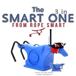 Ropesmart The Smart One Steer Roping Dummy -Horse Riding Master RS STEER1 1