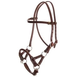 NRS Side Pull W/ Oiled Harness Leather 5 NRS Side Pull W/ Oiled Harness Leather -Horse Riding Master SIDEPULL 1 fromShopify 1