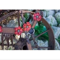 Circle Y Saddlery Sarah Rose Vintage Breast Collar -Horse Riding Master X4404 100V 3